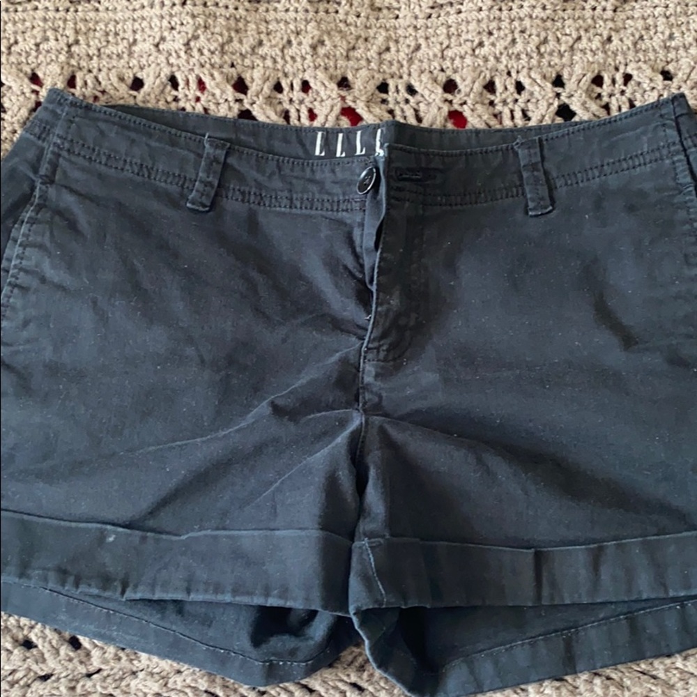 Black shorts